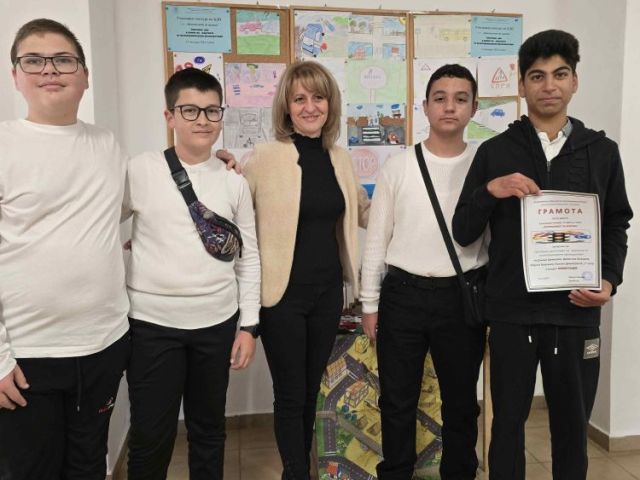 Училищен конкурс по БДП на тема „Безопасност за всички“