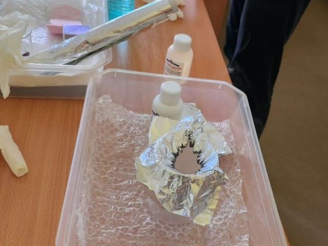 Проект „ Красива наука 1“  в час по химия и опазване на околната среда